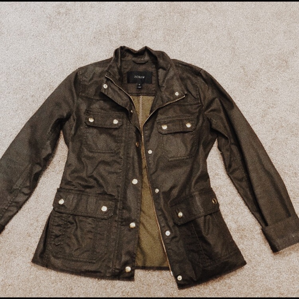 J.Crew Army Green Jacket